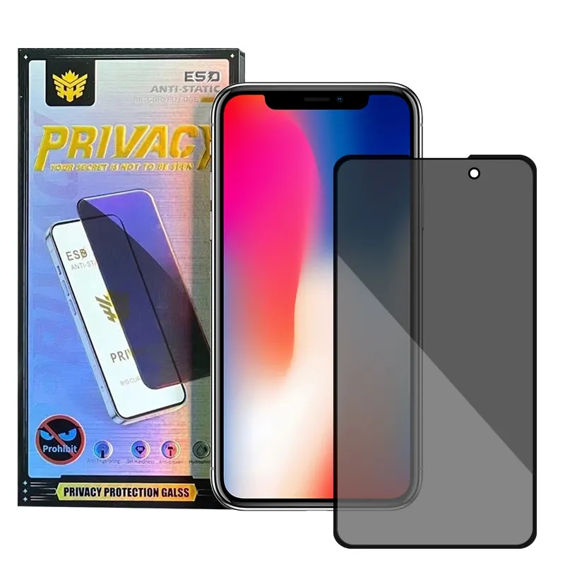 iphone 11屏幕保护器隐私钢化玻璃隐私屏幕保护器 