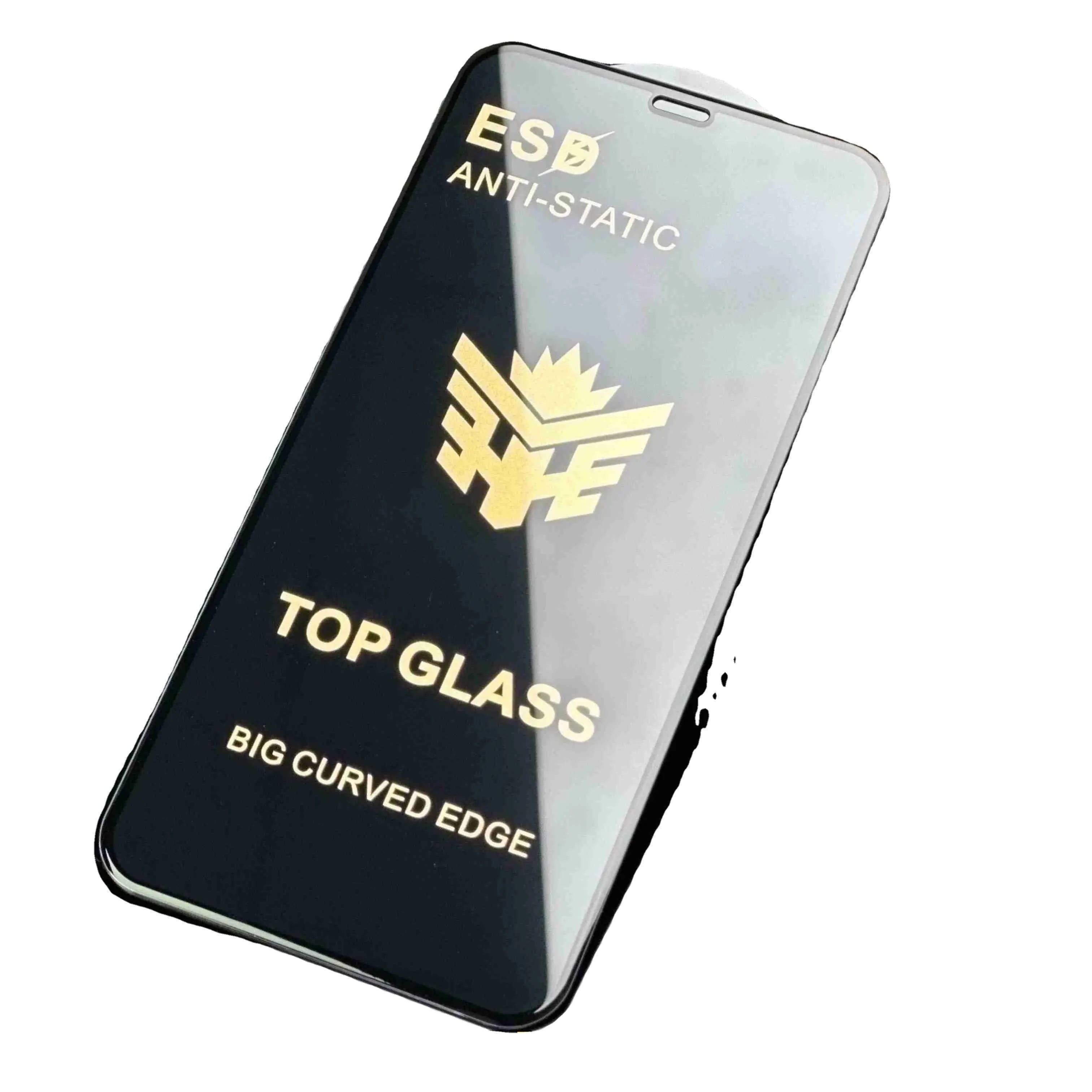 适用于iphone 14 13 12 11的防静电玻璃屏幕保护膜钢化玻璃esd 