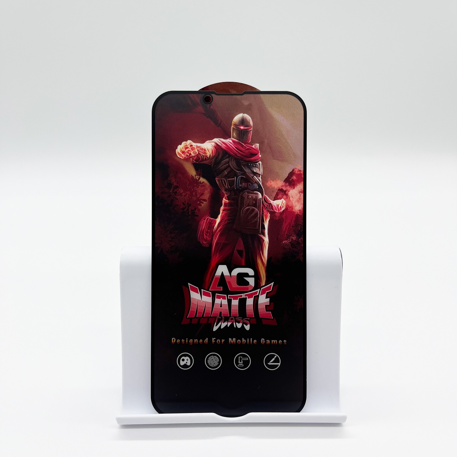 Iphone 13 14屏幕保护器钢化玻璃银哑光保护膜 